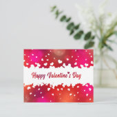 Gelukkig Valentijnsdag hart - Briefkaart (Staand voorkant)