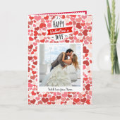 Gelukkig Valentijnsdag hart Feestdagen Kaart (Voorkant)