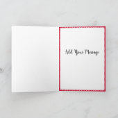 Gelukkig Valentijnsdag hart Feestdagen Kaart (Binnen)