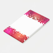 Gelukkig Valentijnsdag hart Post-it® Notes (Schuin)