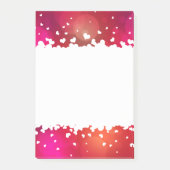 Gelukkig Valentijnsdag hart Post-it® Notes (Voorkant)