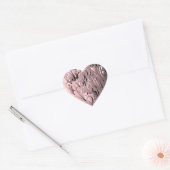 Gelukkig Valentijnsdag hart Sticker (Envelop)