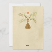 Gelukkig Valentijnsdag hartliefde dinosaurussen Feestdagenkaart (Achterkant)