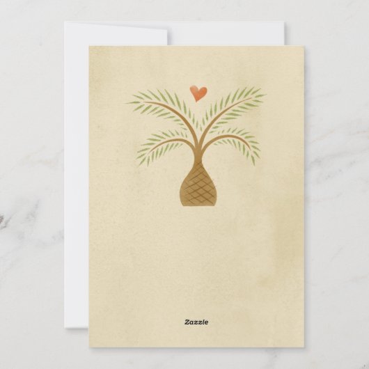 Gelukkig Valentijnsdag hartliefde dinosaurussen Feestdagenkaart (Achterkant)