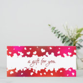 Gelukkig Valentijnsdag hartstikke heerlijke Kaart (Staand voorkant)