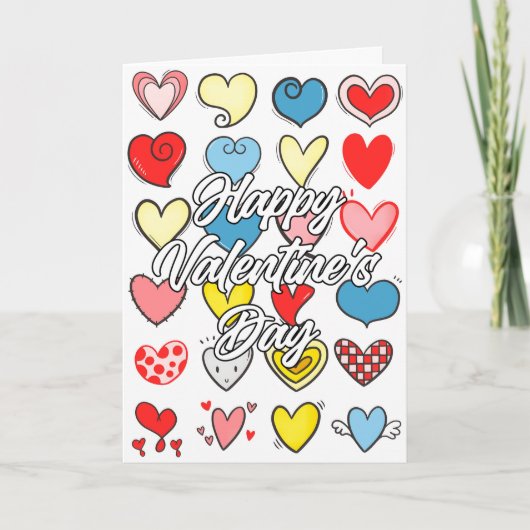 Gelukkig Valentijnsdag | Ik hoor je Kaart (Voorkant)