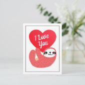 Gelukkig Valentijnsdag | Ik hou van jullie stomme Briefkaart (Staand voorkant)