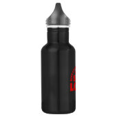 Gelukkig Valentijnsdag is liefde het belangrijkste Waterfles (Links)