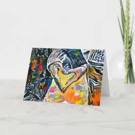 Gelukkig Valentijnsdag | Je woorden Hand Heart Lov Feestdagen Kaart