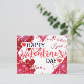 Gelukkig Valentijnsdag kaart (Staand voorkant)