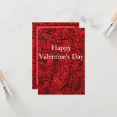 Gelukkig Valentijnsdag Kaart (Voorkant / Achterkant in situ)