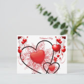 Gelukkig Valentijnsdag kaart (Staand voorkant)