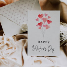 Gelukkig Valentijnsdag kaart