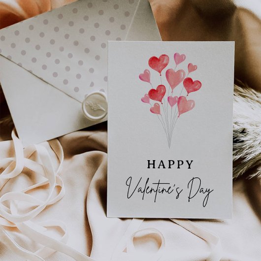 Gelukkig Valentijnsdag kaart