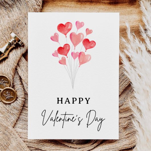 Gelukkig Valentijnsdag Kaart