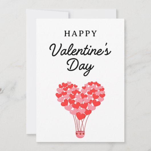 Gelukkig Valentijnsdag Kaart (Voorkant)