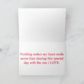 Gelukkig Valentijnsdag kaart (Binnen)