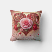 Gelukkig Valentijnsdag Kussen (Voorkant)