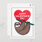 Gelukkig Valentijnsdag | Kute Slote Briefkaart (Voorkant / Achterkant)