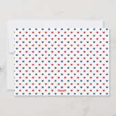 Gelukkig Valentijnsdag | Liefde minimalistisch gel Feestdagenkaart (Achterkant)