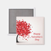 Gelukkig Valentijnsdag Magnet (Voorkant / Achterkant)
