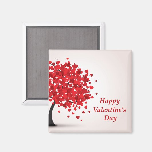 Gelukkig Valentijnsdag Magnet (Voorkant / Achterkant)