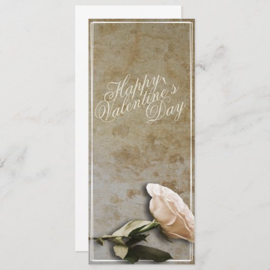 Gelukkig Valentijnsdag met Roos (Voorkant / Achterkant)