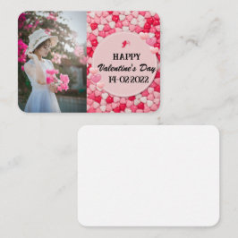 gelukkig - valentijnsdag notitiekaartje