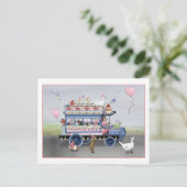 Gelukkig Valentijnsdag Omnibus Briefkaart (Staand voorkant)