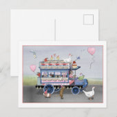 Gelukkig Valentijnsdag Omnibus Briefkaart (Voorkant / Achterkant)