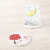 Gelukkig Valentijnsdag Onderzetter (Zijkant)