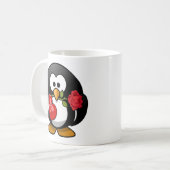 Gelukkig Valentijnsdag Penguin Koffiemok (Voorkant links)