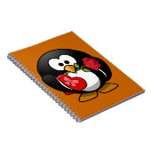 Gelukkig Valentijnsdag Penguin Notitieboek (Rechterzijde)