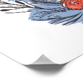 Gelukkig valentijnsdag poster (Hoek)