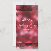 Gelukkig Valentijnsdag Printbare Kaart (Voorkant)