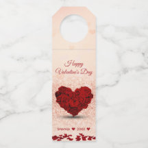 Gelukkig Valentijnsdag Roos Heart Bouquet