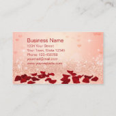 Gelukkig Valentijnsdag Roos Heart Bouquet Kortingskaartje (Achterkant)