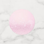 Gelukkig Valentijnsdag roze hyacinth Heart Lovely Confetti (Kleine voorkant)