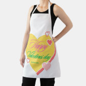 Gelukkig Valentijnsdag Schort (Insitu)