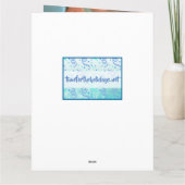 Gelukkig Valentijnsdag Snoephartjes Fotokaart Kaart (Achterkant)