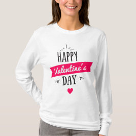Gelukkig Valentijnsdag T-shirt