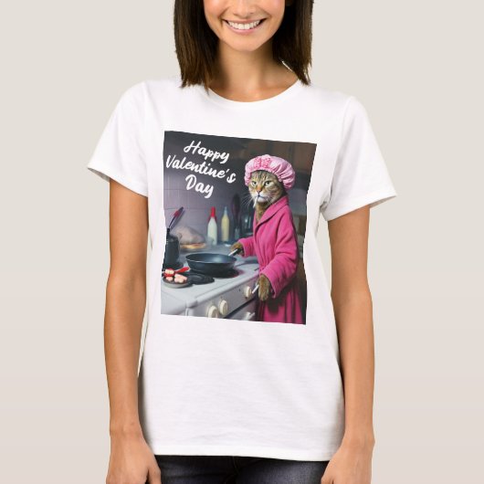Gelukkig Valentijnsdag T-shirt (Voorkant)