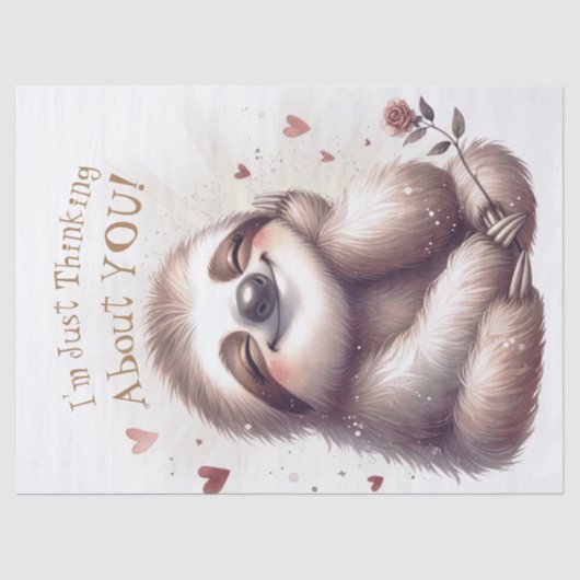 Gelukkig Valentijnsdag Tissuepapier (Voorkant)