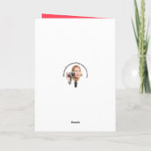 Gelukkig Valentijnsdag voor iedereen grappige kat  Feestdagen Kaart (Achterkant)