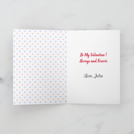 Gelukkig Valentijnsdag | Vroeg mijn favoriete gesc Feestdagen Kaart (Binnen)