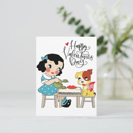 Gelukkig Valentijnsdag | Vroeg mijn favoriete gesc Feestdagenkaart (Staand voorkant)