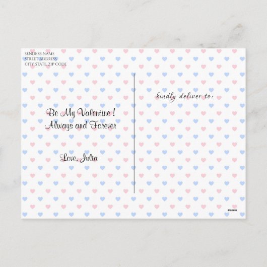 Gelukkig Valentijnsdag | Vroeg mijn favoriete gesc Feestdagenkaart (Achterkant)