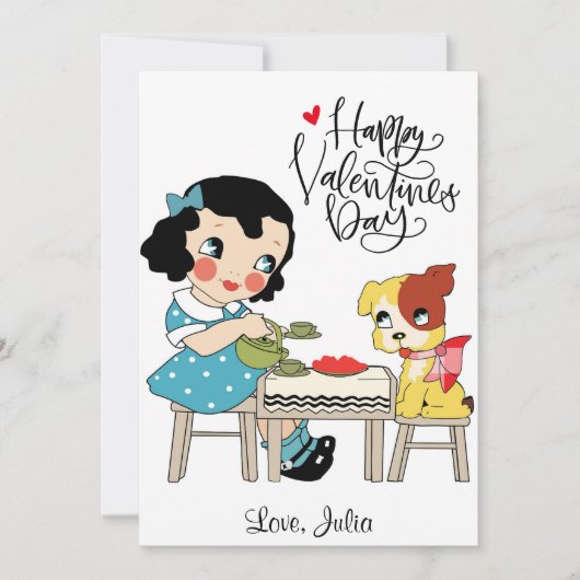 Gelukkig Valentijnsdag | Vroeg mijn favoriete gesc Feestdagenkaart (Voorkant)