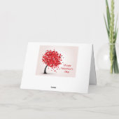 Gelukkig Valentijnsdag Wenskaart Feestdagen Kaart (Achterkant)