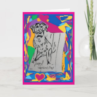 Gelukkig Valentijnsdag Wenskaart Feestdagen Kaart